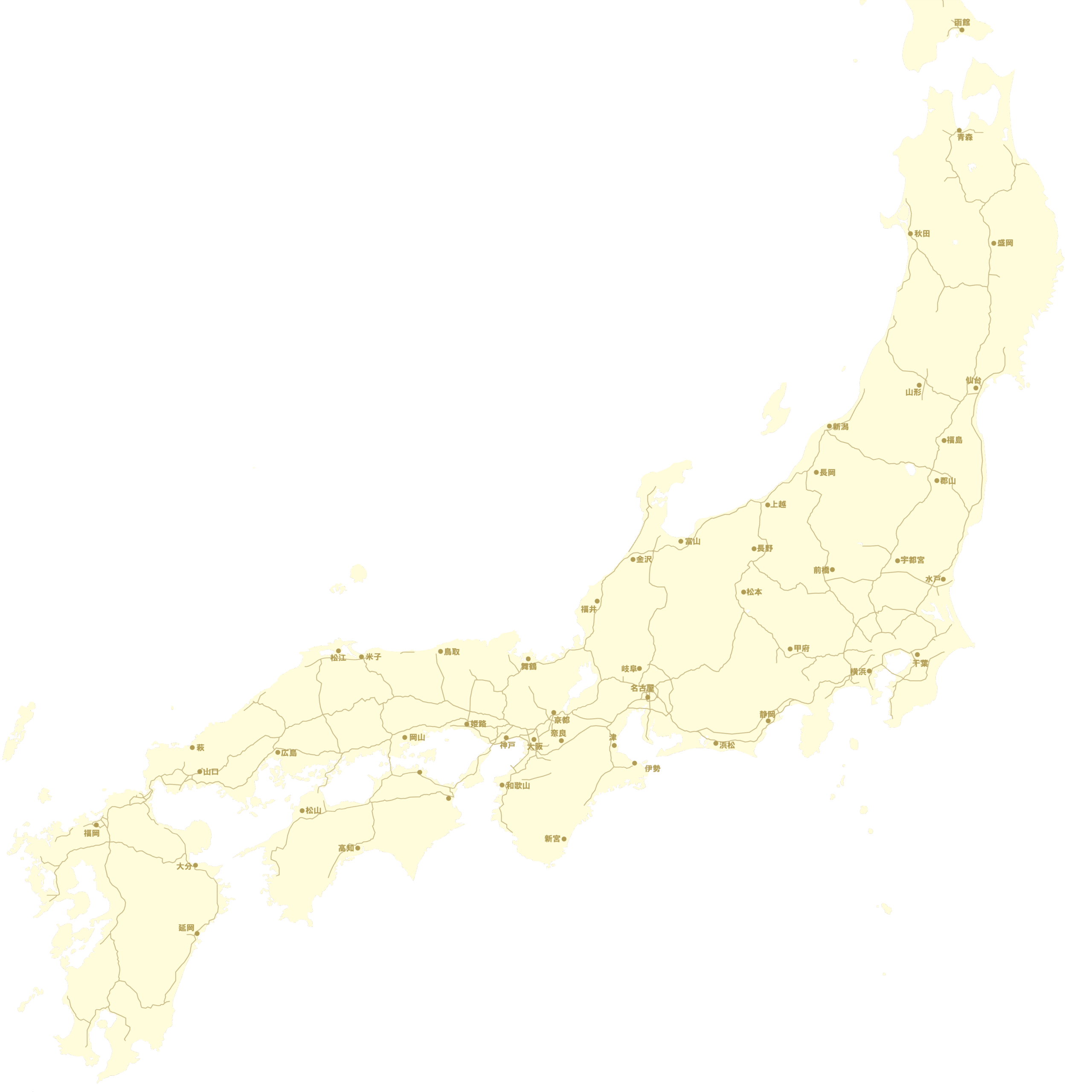 日本地図